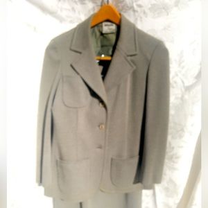 Bleyle for Hooper Gray Blazer & Skirt Set RARE FIND  Made in Germany VINTAGE SM